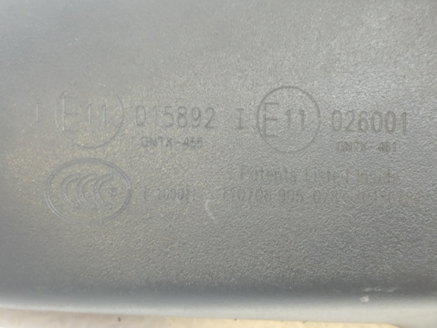 2006-2012 Honda Accord Interior Rear View Mirror Replacement OEM P/N:E11015892 E11026001 Fits OEM Used Auto Parts - Oemuseda