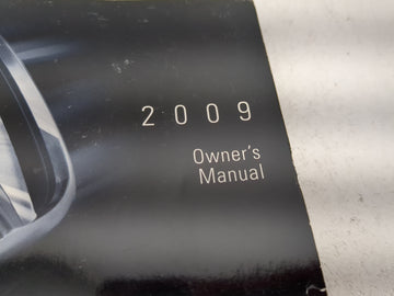 2009 Honda Accord Owners Manual Book Guide P/N:31TA5610 00X31-TA5-6100 OEM Used Auto Parts