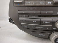 2008-2012 Honda Accord Radio AM FM Cd Player Receiver Replacement Fits Fits 2008 2009 2010 2011 2012 OEM Used Auto Parts - O
