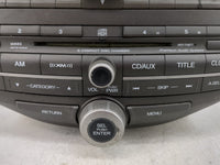 2008-2012 Honda Accord Radio AM FM Cd Player Receiver Replacement Fits Fits 2008 2009 2010 2011 2012 OEM Used Auto Parts - O