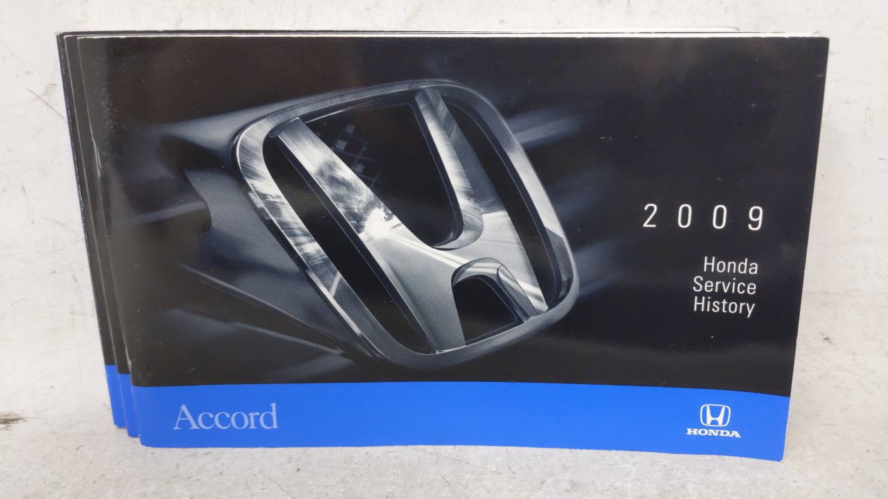 2009 Honda Accord Owners Manual Book Guide OEM Used Auto Parts - Oemusedautoparts1.com