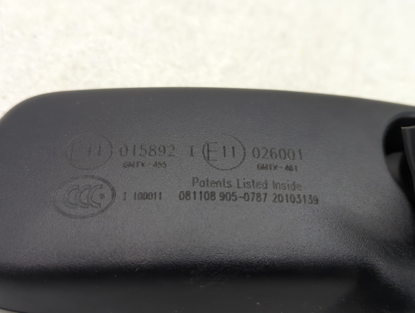 2006-2012 Honda Accord Interior Rear View Mirror Replacement OEM P/N:E11026001 Fits OEM Used Auto Parts - Oemusedautoparts1.