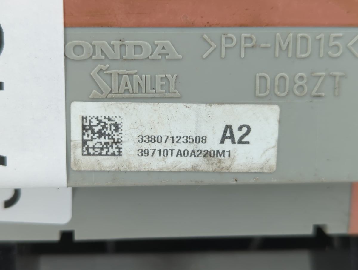 2008-2009 Honda Accord Am Fm Cd Player Radio Receiver 577483 - Oemusedautoparts1.com