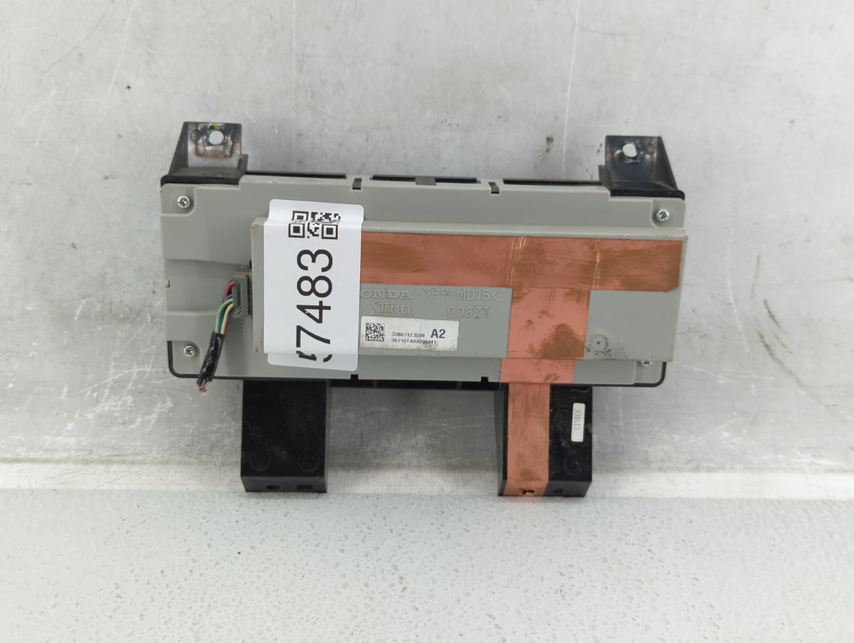 2008-2009 Honda Accord Am Fm Cd Player Radio Receiver 577483 - Oemusedautoparts1.com