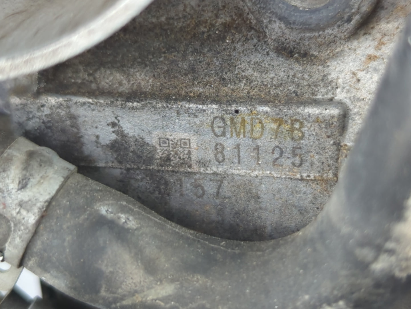 2008-2011 Honda Accord Throttle Body P/N:GMD78 81125, GMD7B Fits Fits 2008 2009 2010 2011 OEM Used Auto Parts - Oemusedautop