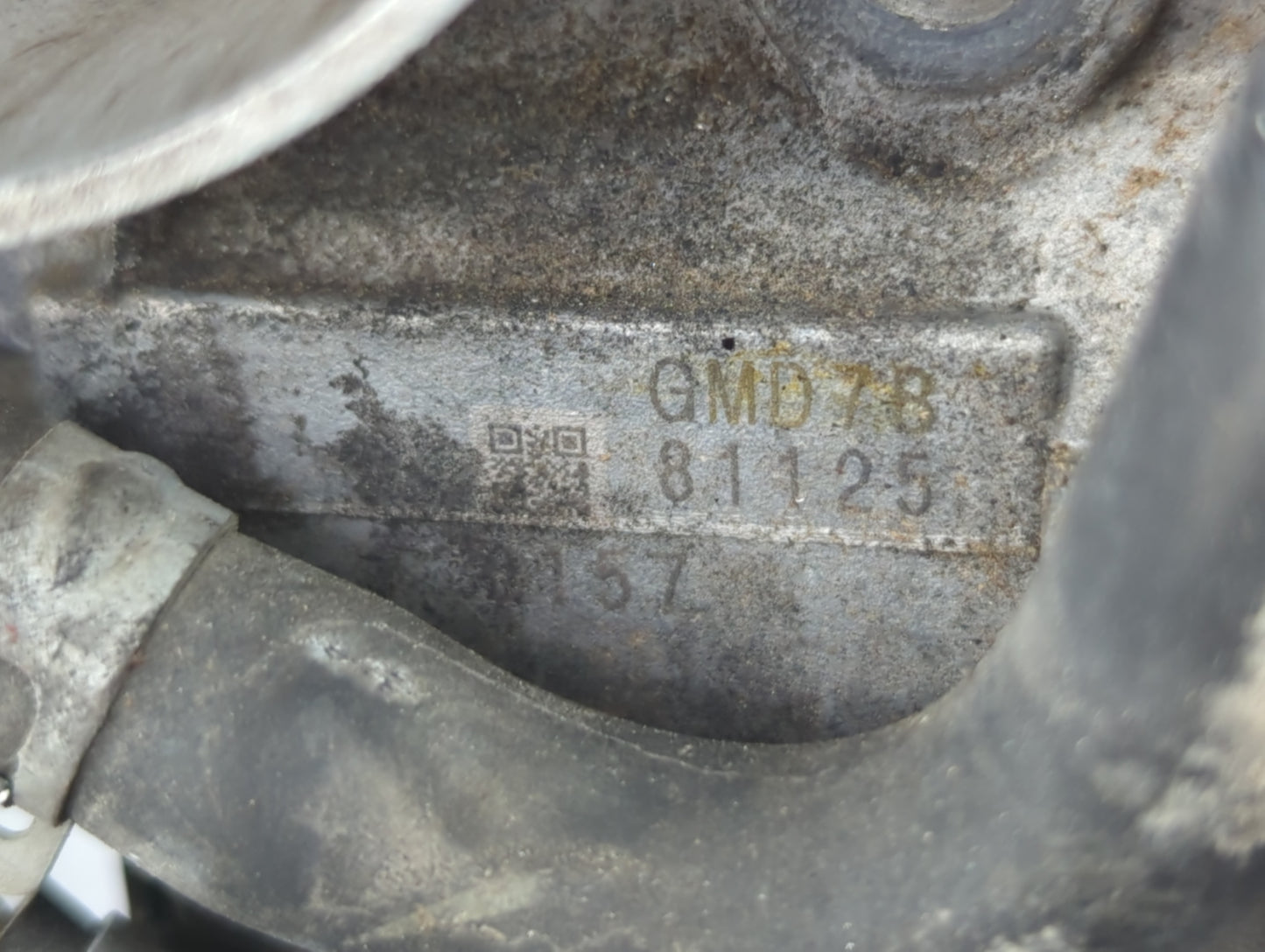 2008-2011 Honda Accord Throttle Body P/N:GMD78 81125, GMD7B Fits Fits 2008 2009 2010 2011 OEM Used Auto Parts - Oemusedautop