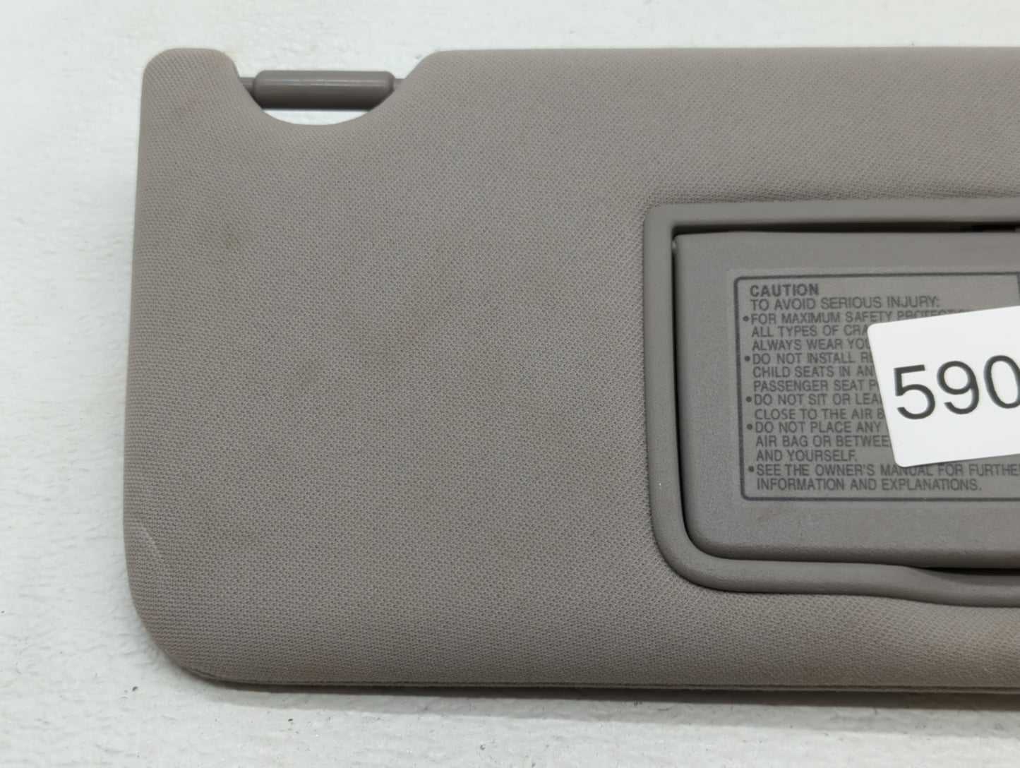 2008-2009 Honda Accord Sun Visor Shade Replacement Passenger Right Mirror Fits Fits 2008 2009 OEM Used Auto Parts - Oemuseda