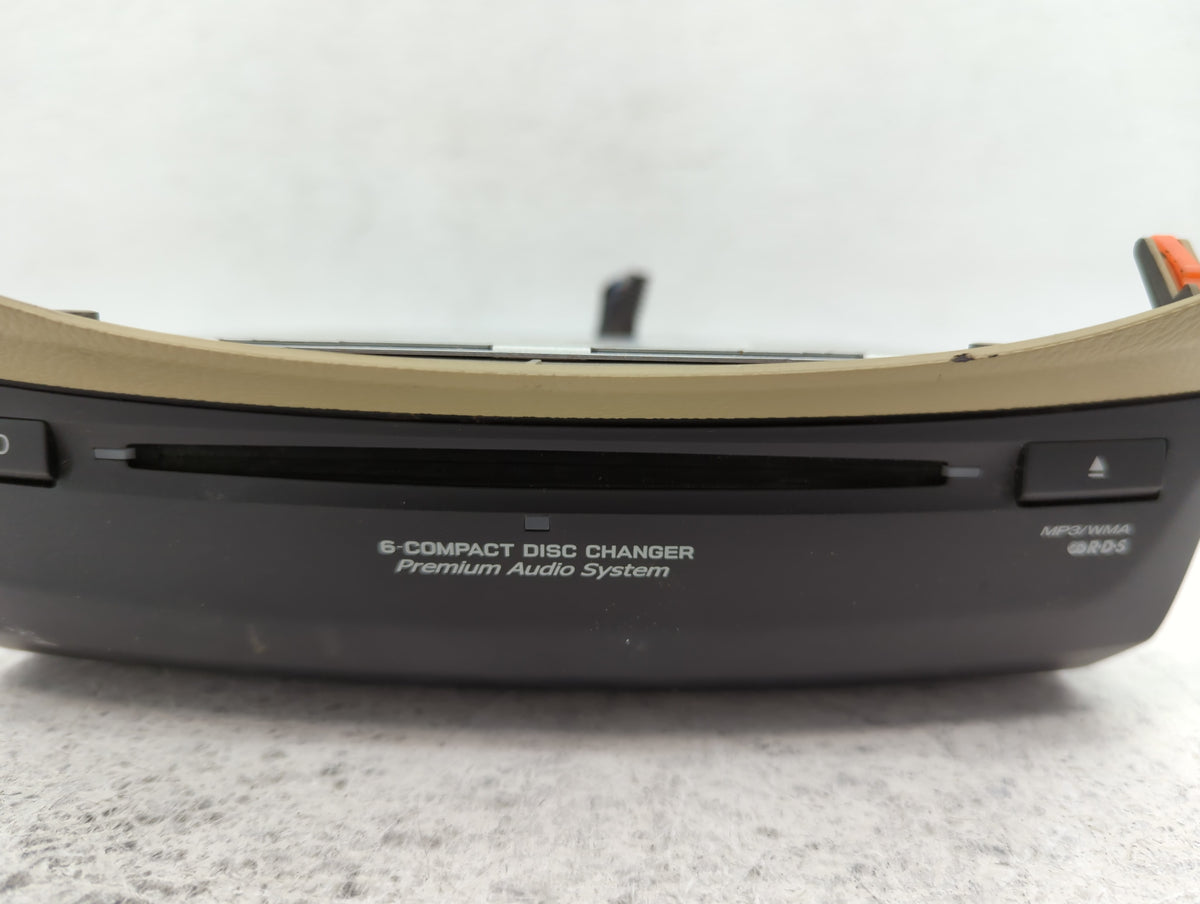 2008-2010 Honda Accord Am Fm Cd Player Radio Receiver 596848 - Oemusedautoparts1.com