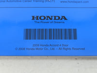 2009 Honda Accord Owners Manual Book Guide P/N:00X31-TA5-6100 31TA5610 OEM Used Auto Parts - Oemusedautoparts1.com