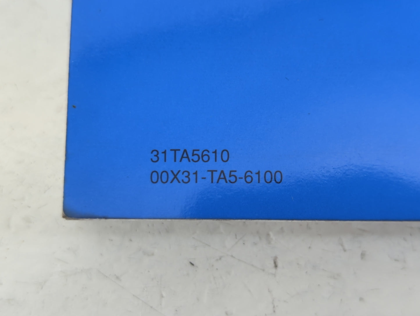 2009 Honda Accord Owners Manual Book Guide P/N:00X31-TA5-6100 31TA5610 OEM Used Auto Parts - Oemusedautoparts1.com