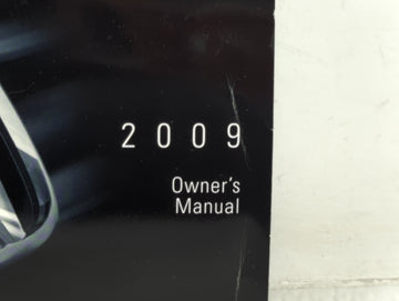 2009 Honda Accord Owners Manual Book Guide P/N:00X31-TA5-6100 31TA5610 OEM Used Auto Parts