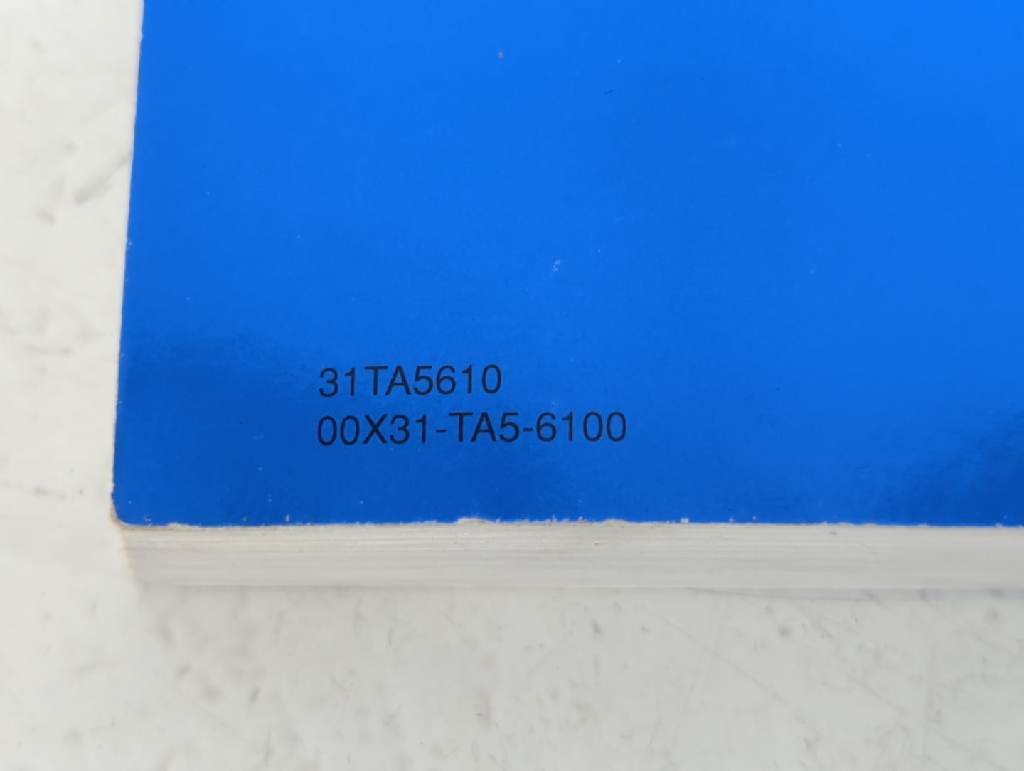 2009 Honda Accord Owners Manual Book Guide P/N:00X31-TA5-6100 31TA5610 OEM Used Auto Parts - Oemusedautoparts1.com
