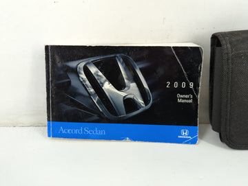 2009 Honda Accord Owners Manual Book Guide P/N:00X31-TA5-6100 31TA5610 OEM Used Auto Parts