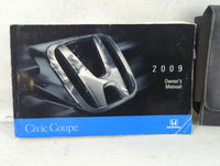 2009 Honda Civic Owners Manual Book Guide P/N:31SVA630 00X31-SVA-6301 OEM Used Auto Parts - Oemusedautoparts1.com