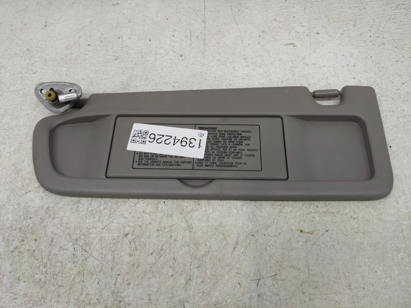 2006-2011 Honda Civic Sun Visor Shade Replacement Driver Left Mirror Fits Fits 2006 2007 2008 2009 2010 2011 OEM Used Auto P