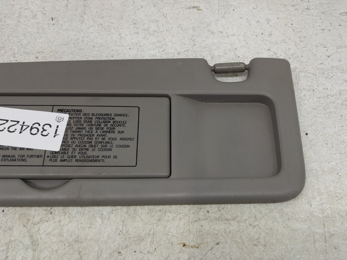 2006-2011 Honda Civic Sun Visor Shade Replacement Driver Left Mirror Fits Fits 2006 2007 2008 2009 2010 2011 OEM Used Auto P