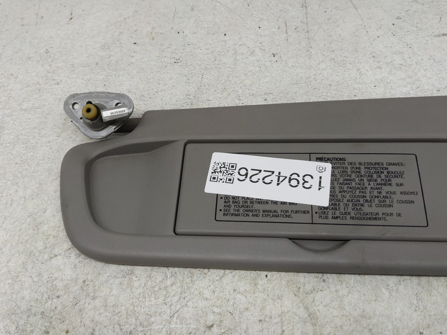 2006-2011 Honda Civic Sun Visor Shade Replacement Driver Left Mirror Fits Fits 2006 2007 2008 2009 2010 2011 OEM Used Auto P