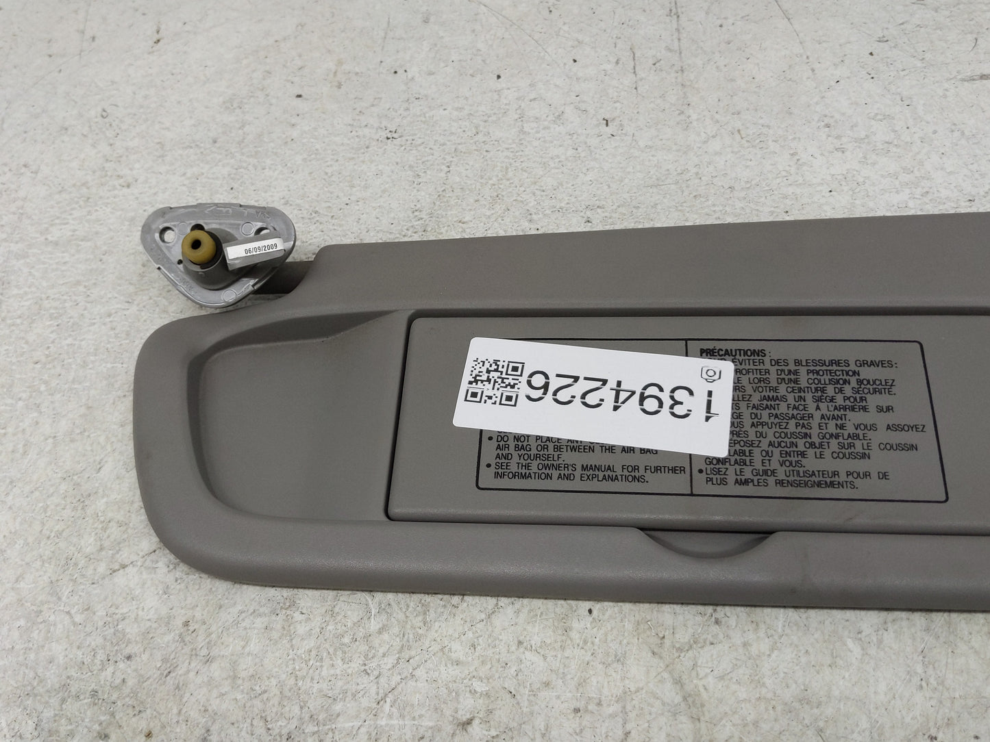2006-2011 Honda Civic Sun Visor Shade Replacement Driver Left Mirror Fits Fits 2006 2007 2008 2009 2010 2011 OEM Used Auto P