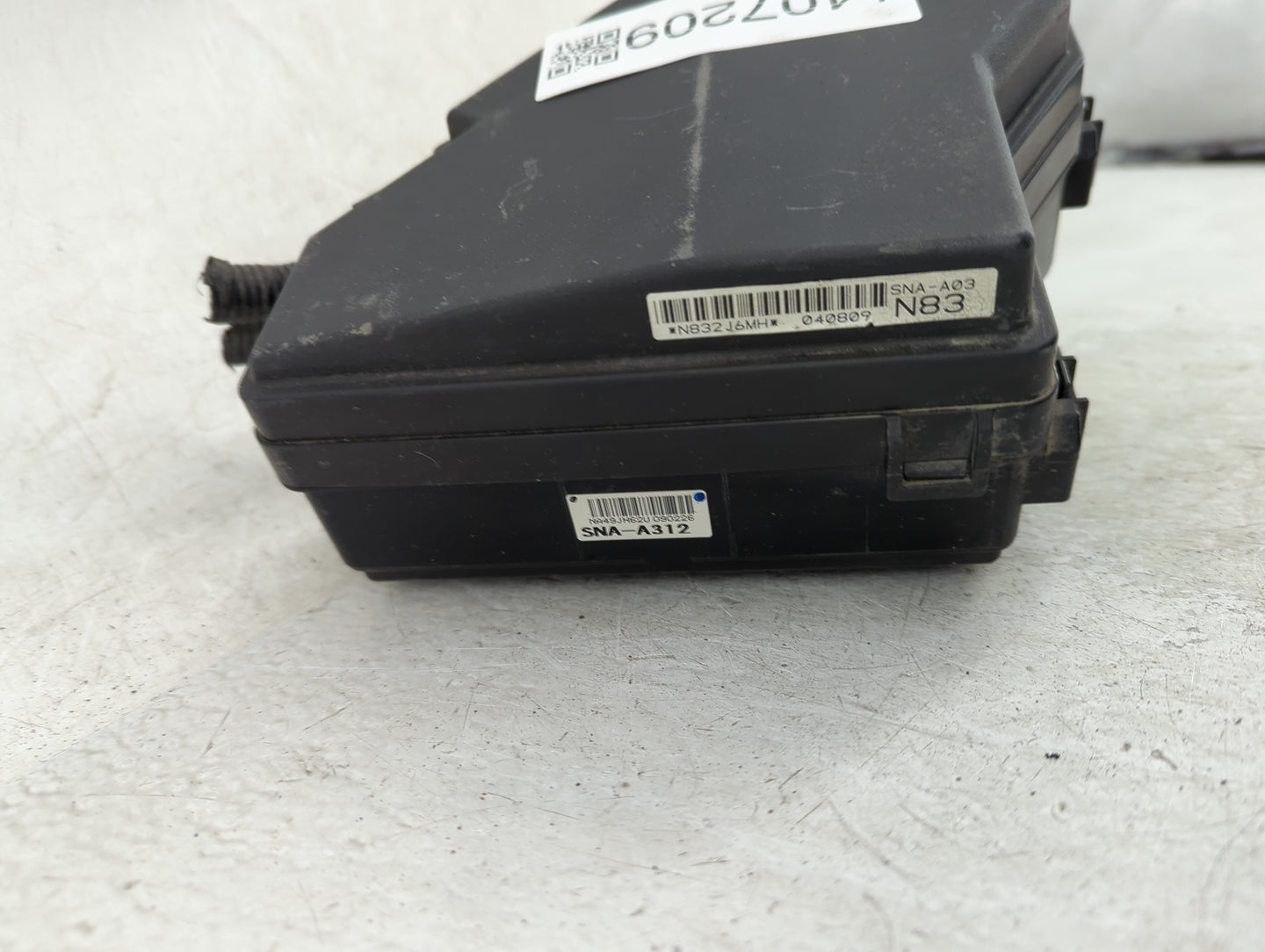 2008-2011 Honda Civic Fusebox Fuse Box Panel Relay Module P/N:SNA-A03 SNA-A312 Fits Fits 2008 2009 2010 2011 OEM Used Auto P