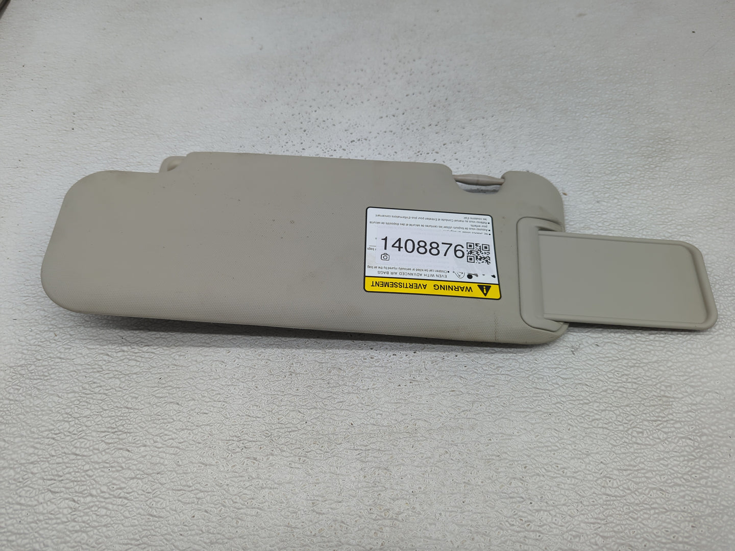 2006-2011 Honda Civic Sun Visor Shade Replacement Passenger Right Mirror Fits Fits 2006 2007 2008 2009 2010 2011 OEM Used Au