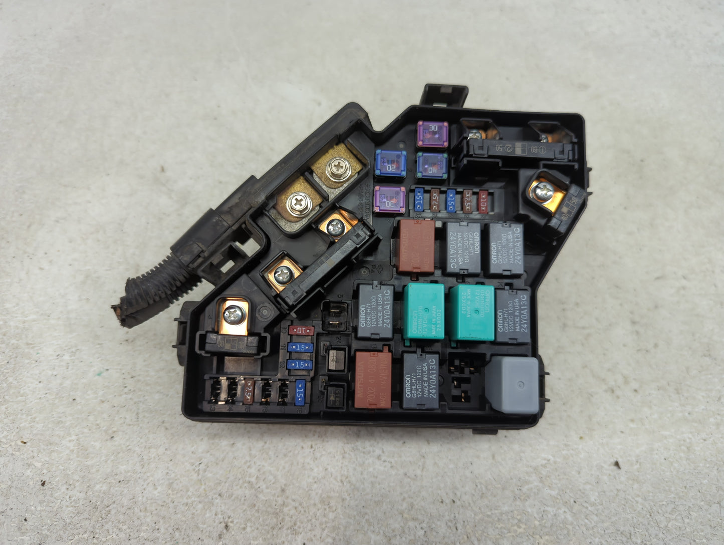 2008-2011 Honda Civic Fusebox Fuse Box Panel Relay Module P/N:SNA-C032 Fits Fits 2008 2009 2010 2011 OEM Used Auto Parts - O