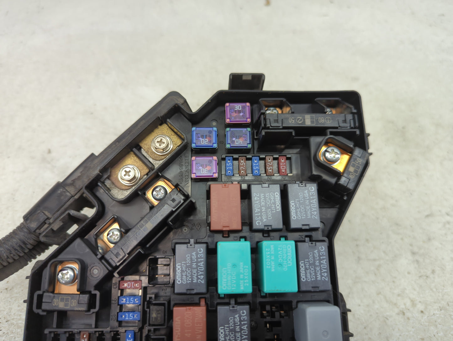 2008-2011 Honda Civic Fusebox Fuse Box Panel Relay Module P/N:SNA-C032 Fits Fits 2008 2009 2010 2011 OEM Used Auto Parts - O