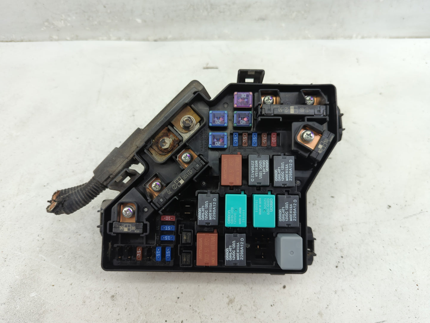 2008-2011 Honda Civic Fusebox Fuse Box Panel Relay Module P/N:SNA-A412 Fits Fits 2008 2009 2010 2011 OEM Used Auto Parts - O
