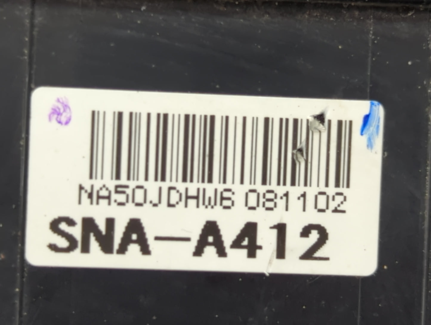 2008-2011 Honda Civic Fusebox Fuse Box Panel Relay Module P/N:SNA-A412 Fits Fits 2008 2009 2010 2011 OEM Used Auto Parts - O