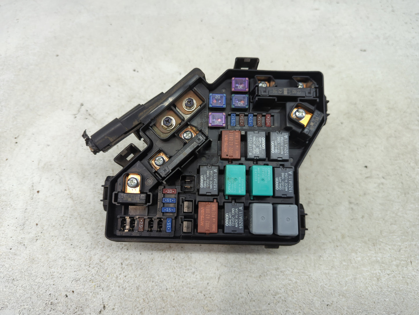 2008-2011 Honda Civic Fusebox Fuse Box Panel Relay Module P/N:SNA-C032 Fits Fits 2008 2009 2010 2011 OEM Used Auto Parts - O