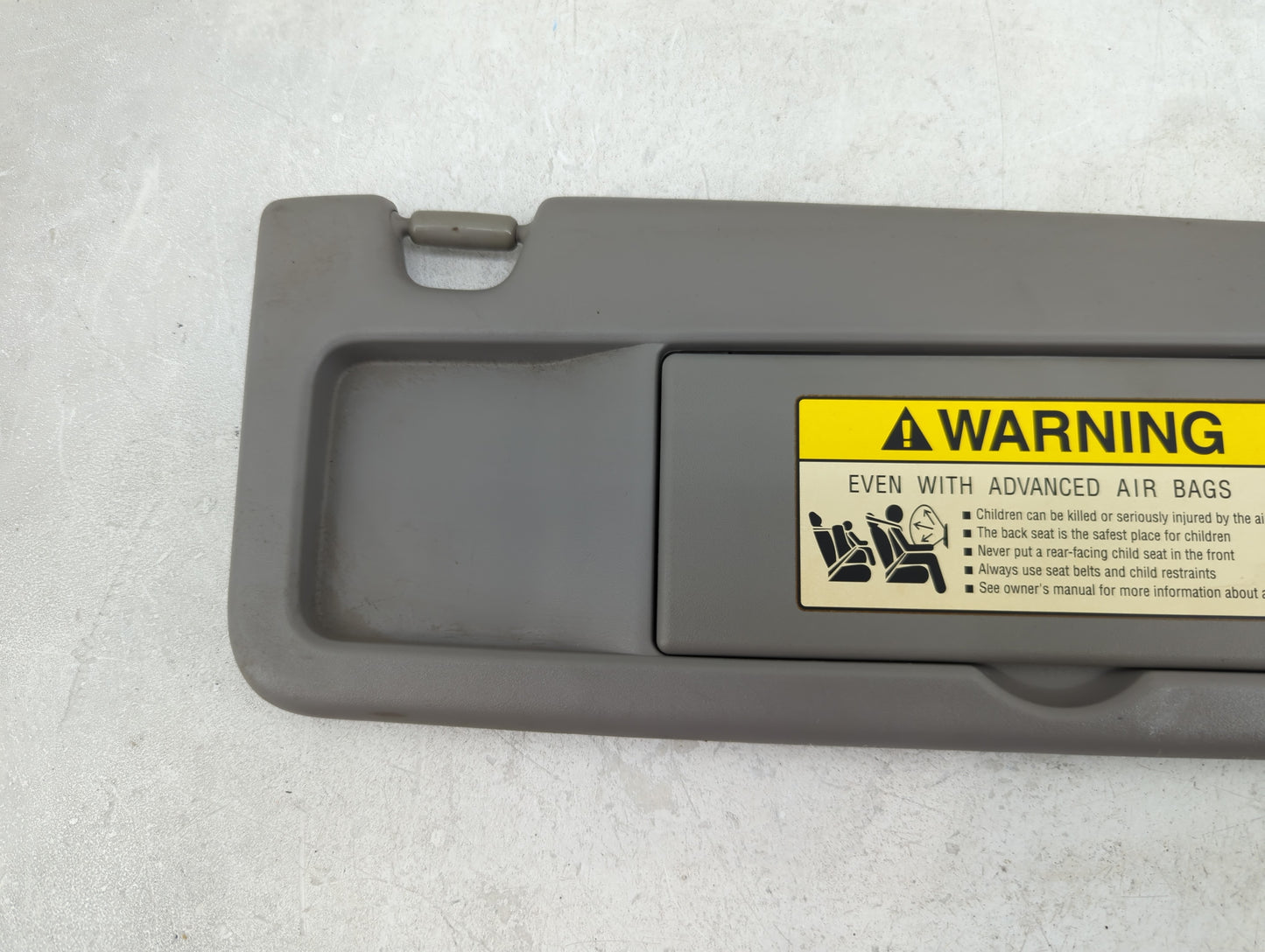 2006-2011 Honda Civic Sun Visor Shade Replacement Passenger Right Mirror Fits Fits 2006 2007 2008 2009 2010 2011 OEM Used Au