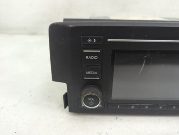 2019-2021 Honda Civic Radio AM FM Cd Player Receiver Replacement P/N:39100-TBA-A41 Fits Fits 2019 2020 2021 OEM Used Auto Parts