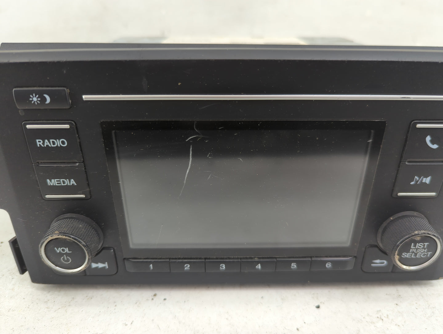 2019-2021 Honda Civic Radio AM FM Cd Player Receiver Replacement P/N:39100-TBA-A41 Fits Fits 2019 2020 2021 OEM Used Auto Pa