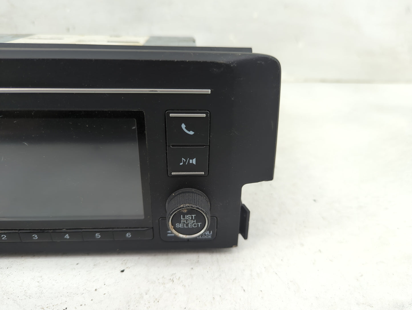 2019-2021 Honda Civic Radio AM FM Cd Player Receiver Replacement P/N:39100-TBA-A41 Fits Fits 2019 2020 2021 OEM Used Auto Pa