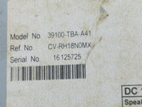 2019-2021 Honda Civic Radio AM FM Cd Player Receiver Replacement P/N:39100-TBA-A41 Fits Fits 2019 2020 2021 OEM Used Auto Pa