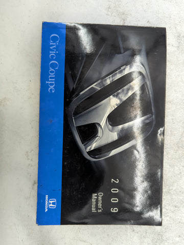 2009 Honda Civic Owners Manual Book Guide P/N:31SVA630 00X31-SVA-6301 OEM Used Auto Parts - Oemusedautoparts1.com