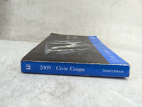 2009 Honda Civic Owners Manual Book Guide P/N:31SVA630 00X31-SVA-6301 OEM Used Auto Parts - Oemusedautoparts1.com
