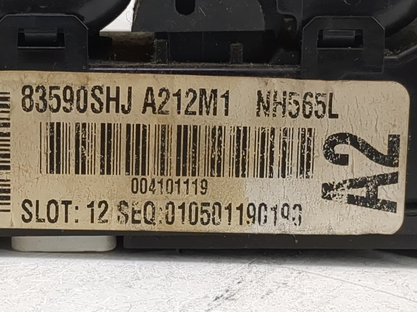 2006-2011 Honda Civic Master Power Window Switch Replacement Driver Side Left P/N:83590SHJ A212M1 Fits OEM Used Auto Parts -