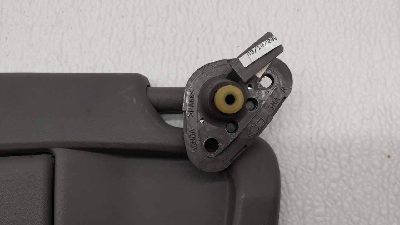 2006-2011 Honda Civic Sun Visor Shade Replacement Passenger Right Mirror Fits Fits 2006 2007 2008 2009 2010 2011 OEM Used Au