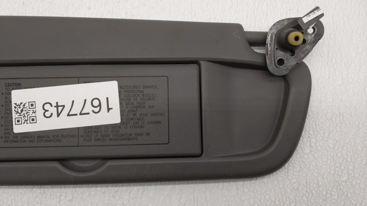 2006-2011 Honda Civic Sun Visor Shade Replacement Passenger Right Mirror Fits Fits 2006 2007 2008 2009 2010 2011 OEM Used Au