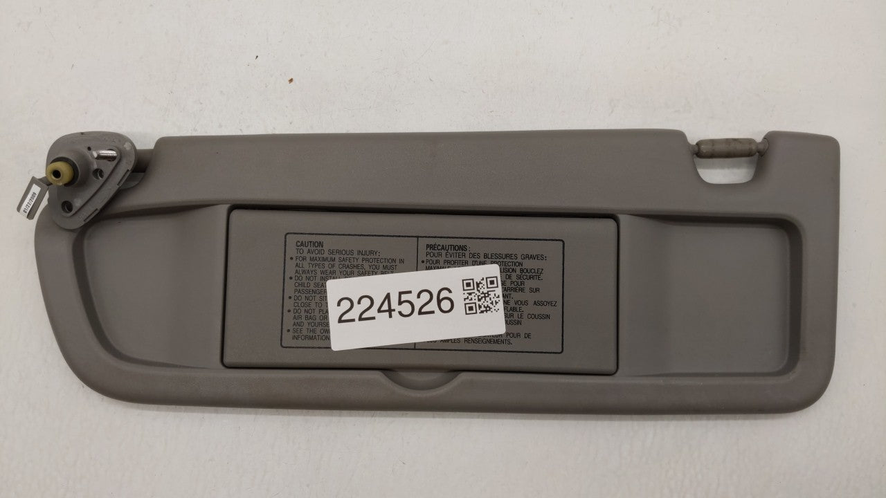 2006-2011 Honda Civic Sun Visor Shade Replacement Passenger Right Mirror Fits Fits 2006 2007 2008 2009 2010 2011 OEM Used Au