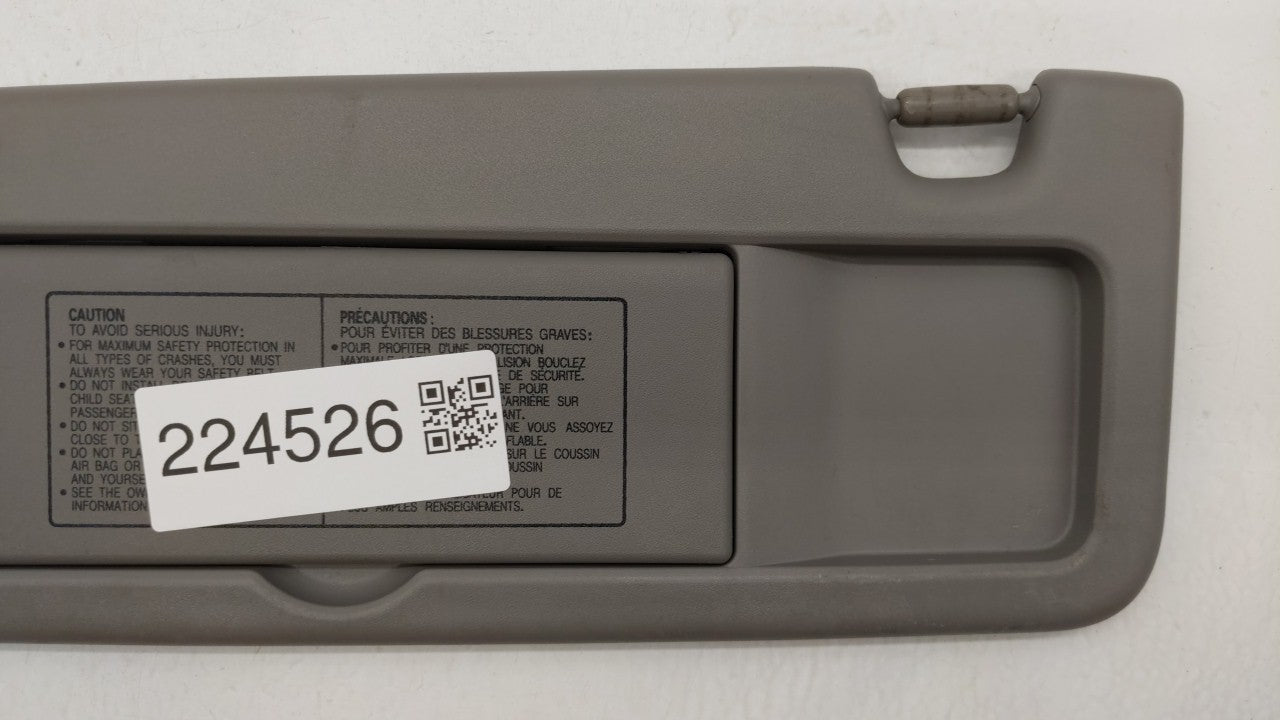 2006-2011 Honda Civic Sun Visor Shade Replacement Passenger Right Mirror Fits Fits 2006 2007 2008 2009 2010 2011 OEM Used Au