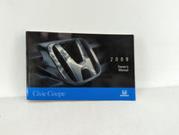 2009 Honda Civic Owners Manual Book Guide P/N:00X31-SVA-6301 31SVA630 OEM Used Auto Parts - Oemusedautoparts1.com
