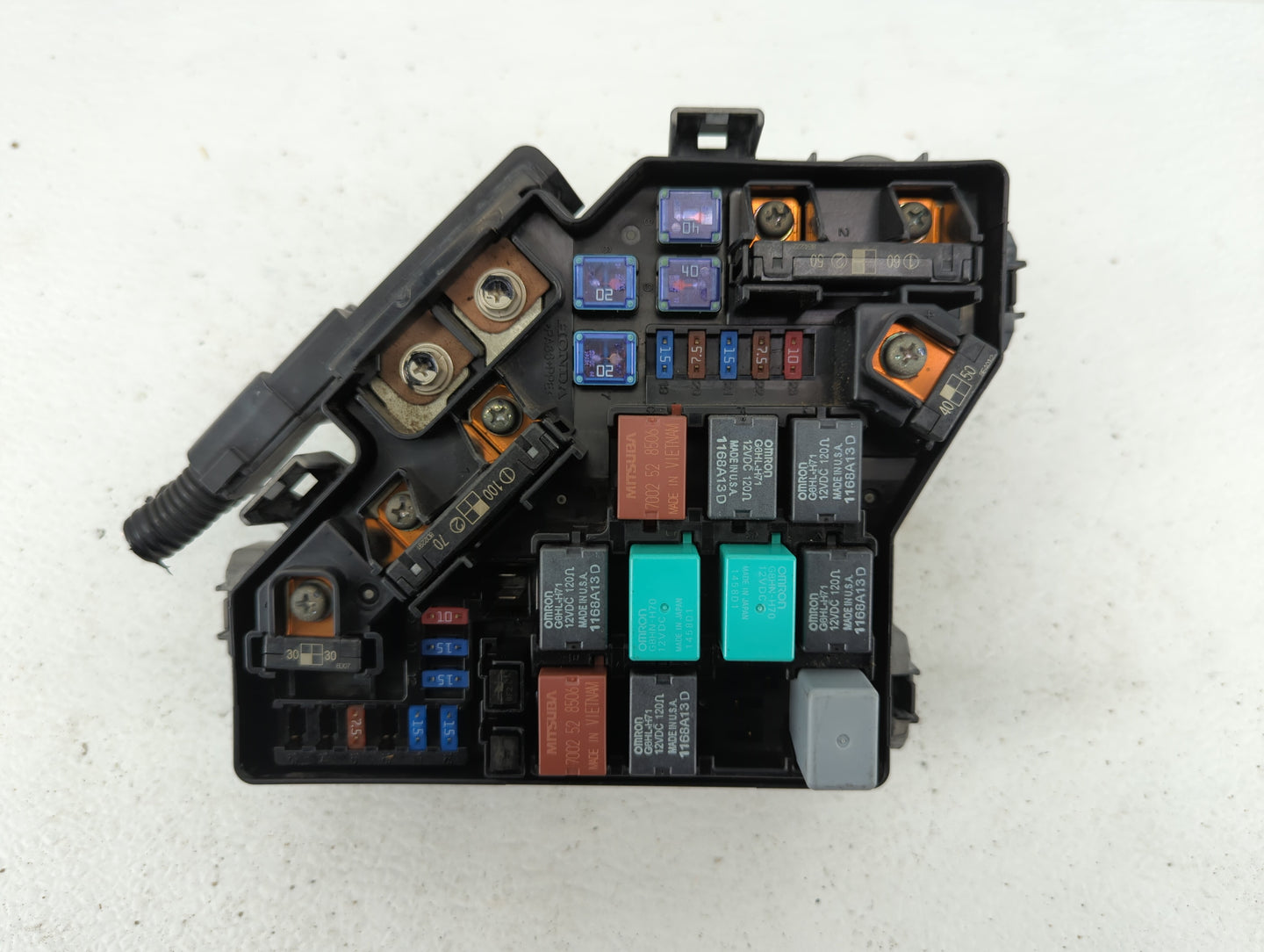 2008-2011 Honda Civic Fusebox Fuse Box Panel Relay Module P/N:SVA-A131 Fits Fits 2008 2009 2010 2011 OEM Used Auto Parts - O