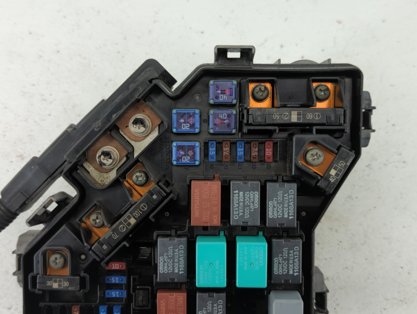2008-2011 Honda Civic Fusebox Fuse Box Panel Relay Module P/N:SVA-A131 Fits Fits 2008 2009 2010 2011 OEM Used Auto Parts - O