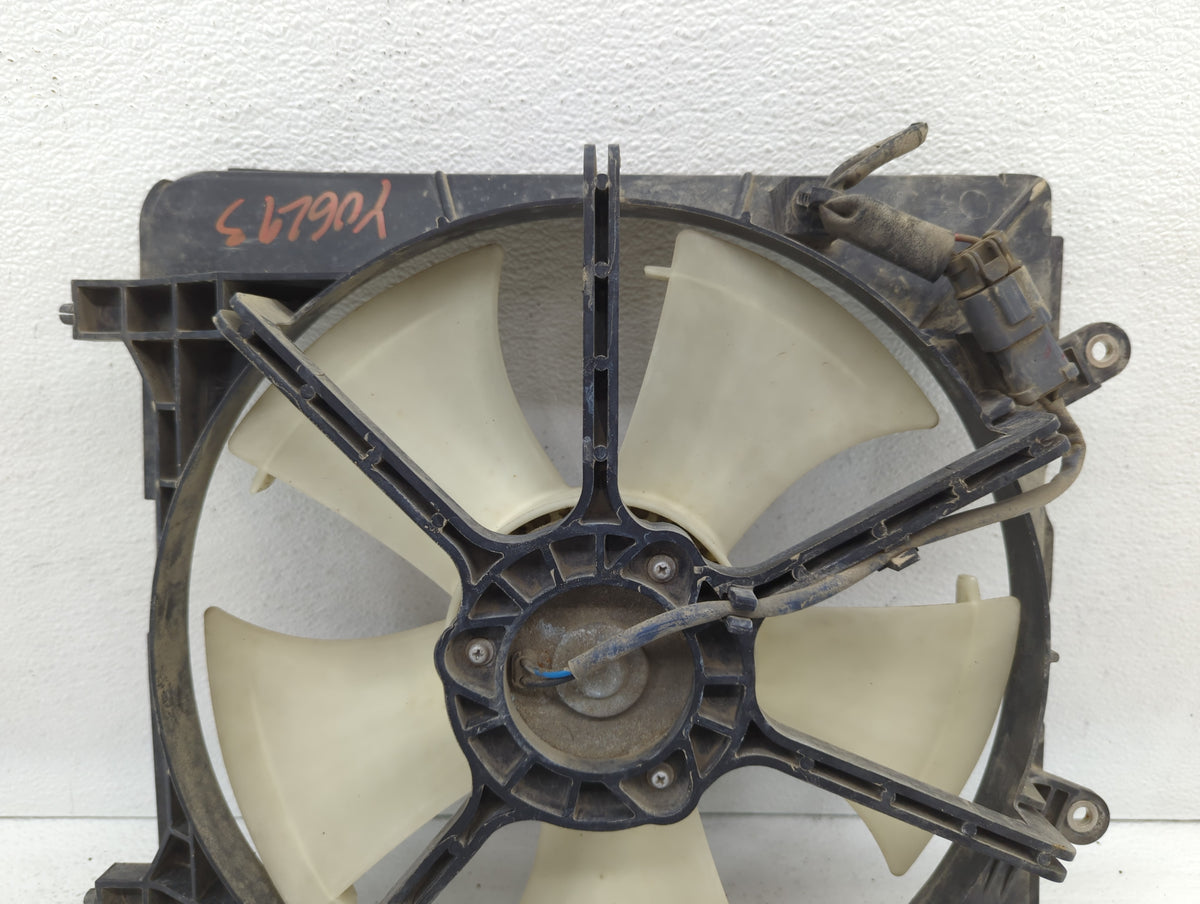 2006-2011 Honda Civic Left Radiator Fan Motor Assembly Cream 612632 - Oemusedautoparts1.com