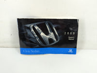 2009 Honda Civic Owners Manual Book Guide P/N:00X31-SNS-6301 31SNA630 OEM Used Auto Parts - Oemusedautoparts1.com