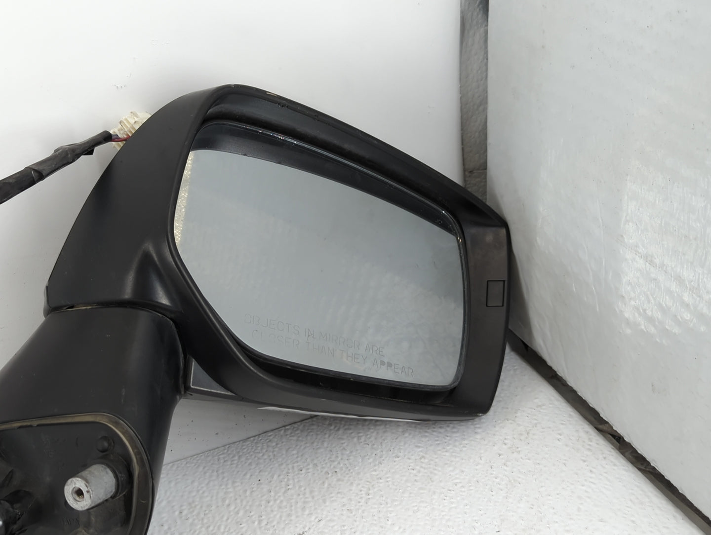 2006-2011 Honda Civic Passenger Right Side View Manual Door Mirror Black - Oemusedautoparts1.com