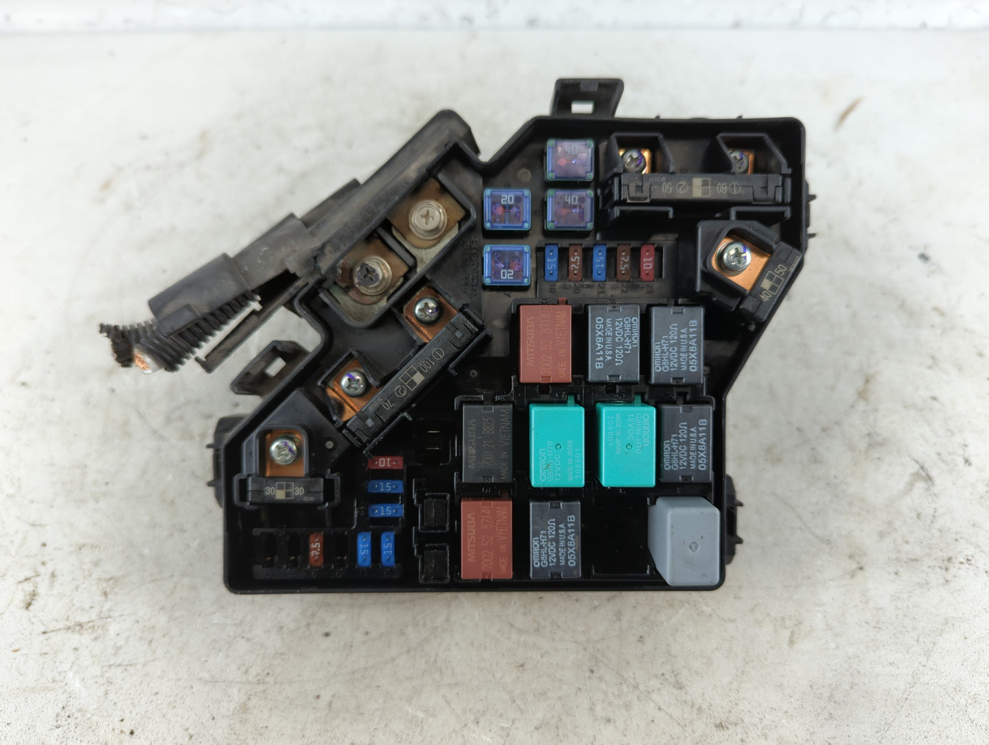 2008-2011 Honda Civic Fusebox Fuse Box Panel Relay Module P/N:SVA-C131 Fits Fits 2008 2009 2010 2011 OEM Used Auto Parts - O