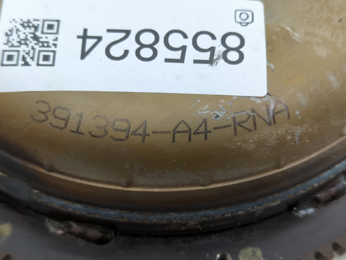 2009 Honda Civic Torque Converter Automatic Transmission OEM P/N:391394-A4-RNA Fits OEM Used Auto Parts - Oemusedautoparts1.