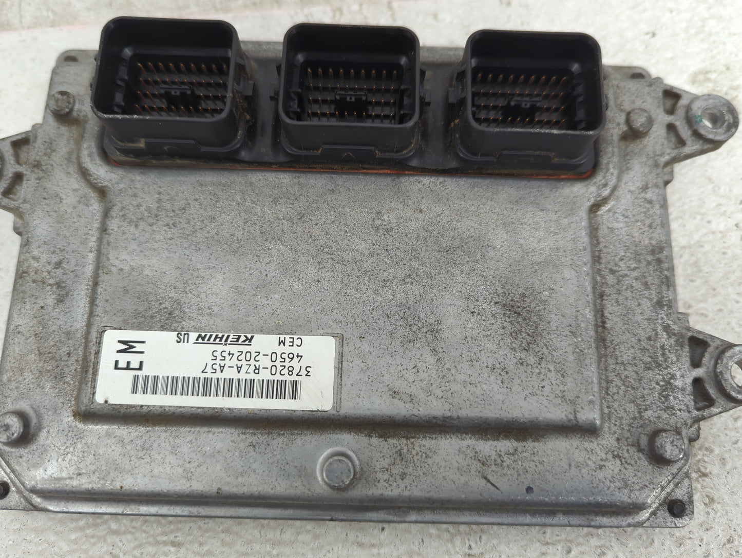 2007-2009 Honda Cr-V PCM Engine Control Computer ECU ECM PCU OEM P/N:37820-RZA-A57 4650-202455 Fits Fits 2007 2008 2009 OEM 